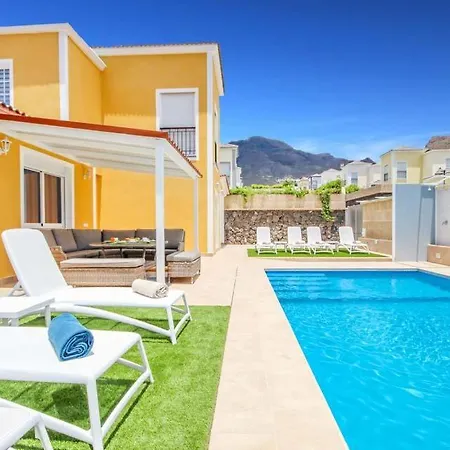 Vila Playa De Fanabe Sleeps 10 Pool Air Con Wifi *