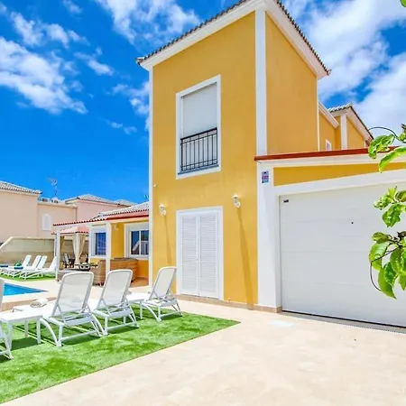 Playa De Fanabe Sleeps 10 Pool Air Con Wifi أذيخي