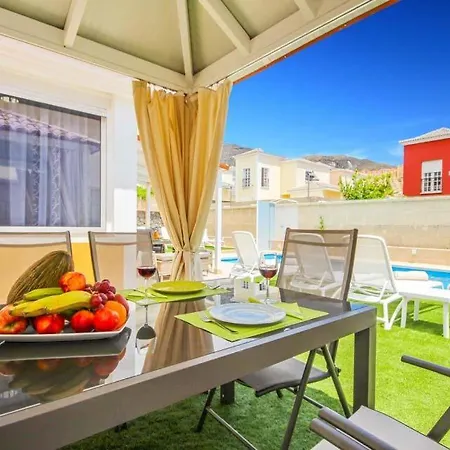Vila Playa De Fanabe Sleeps 10 Pool Air Con Wifi Costa Adeje (Tenerife)
